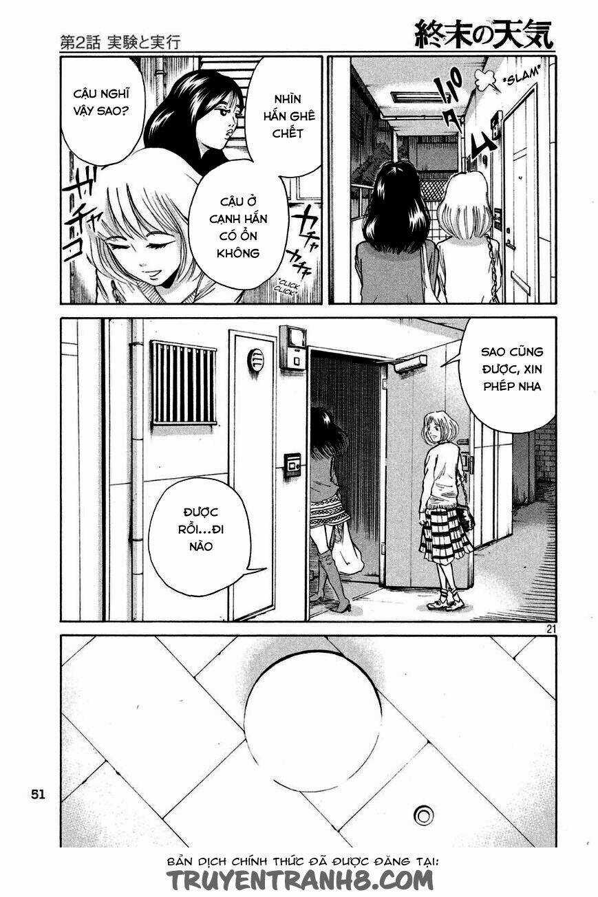 Shuumatsu No Tenki Chapter 2 trang 20
