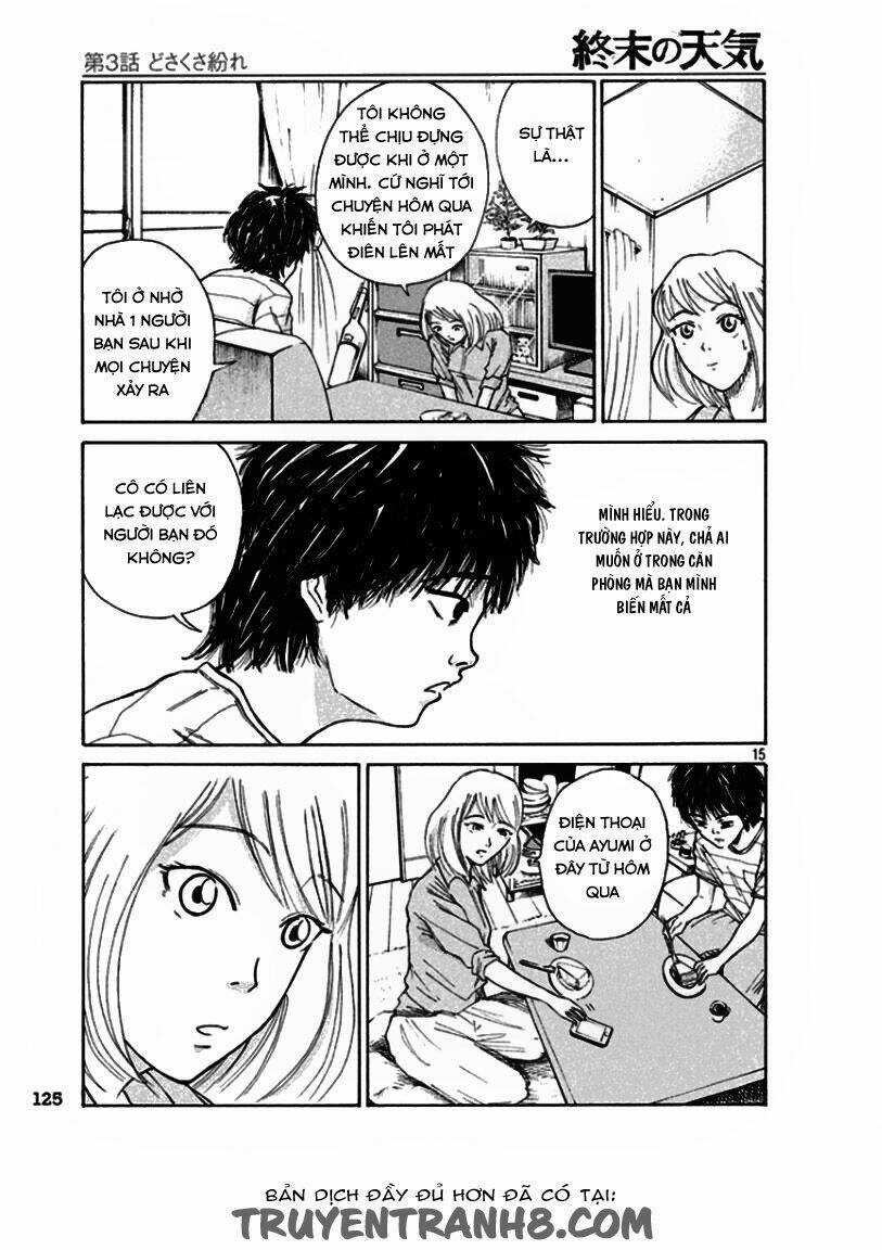 Shuumatsu No Tenki Chapter 3 trang 14
