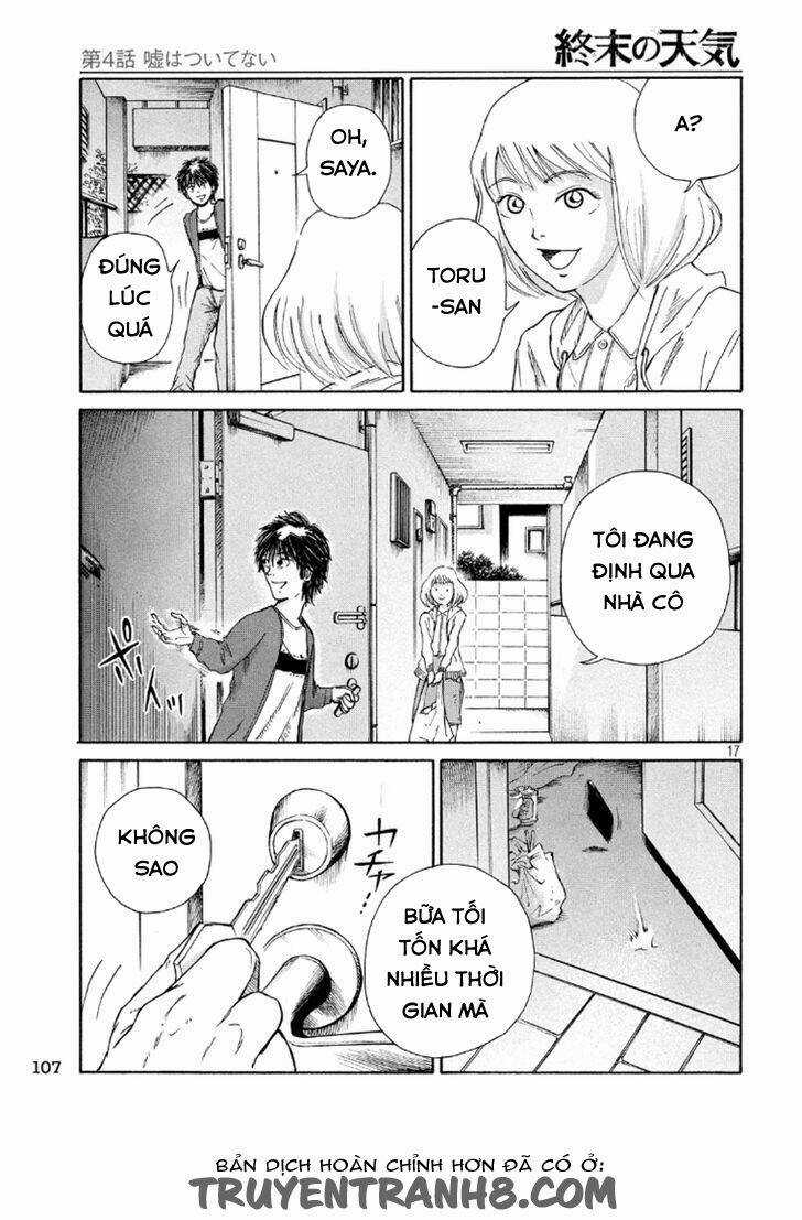 Shuumatsu No Tenki Chapter 4 trang 16