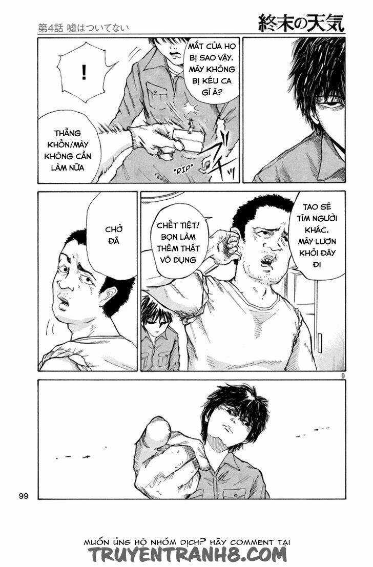 Shuumatsu No Tenki Chapter 4 trang 8