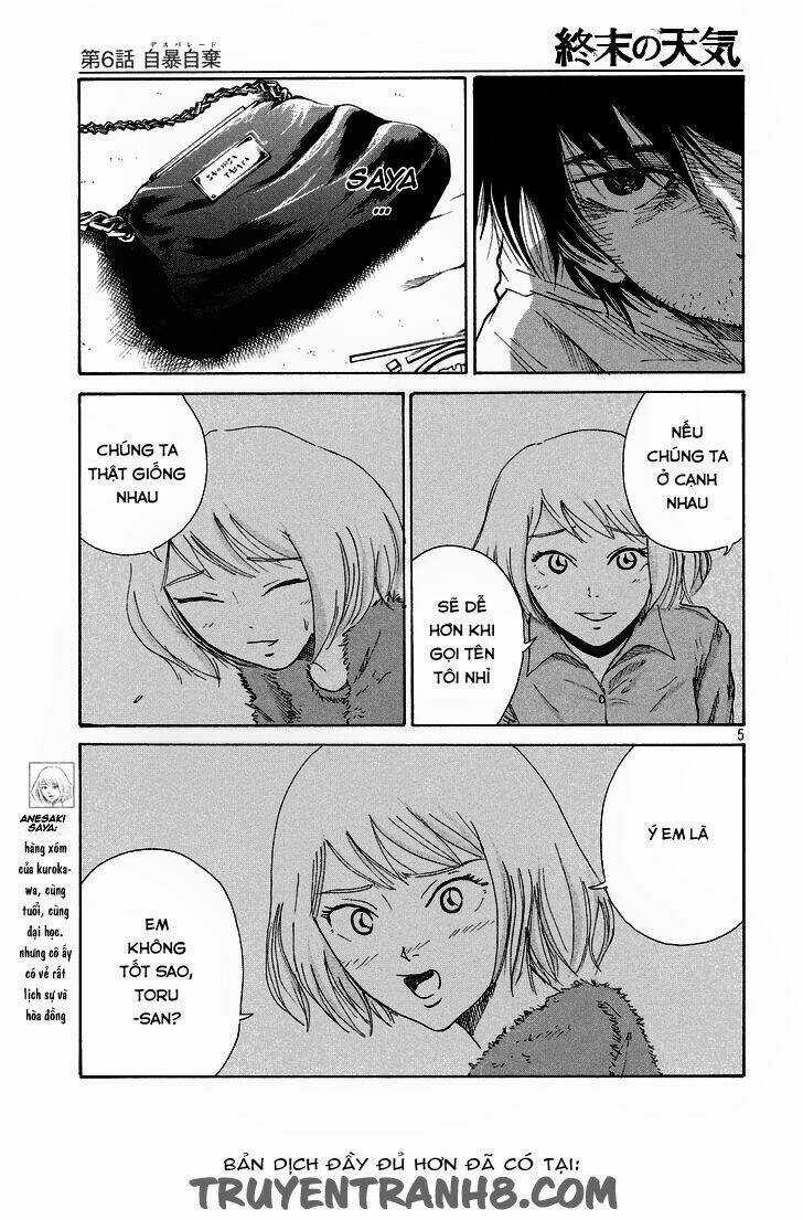 Shuumatsu No Tenki Chapter 6 trang 4