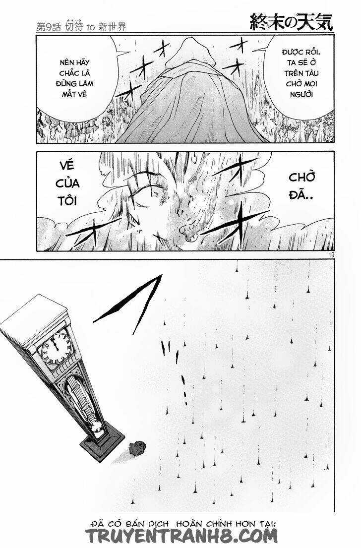 Shuumatsu No Tenki Chapter 9 trang 19