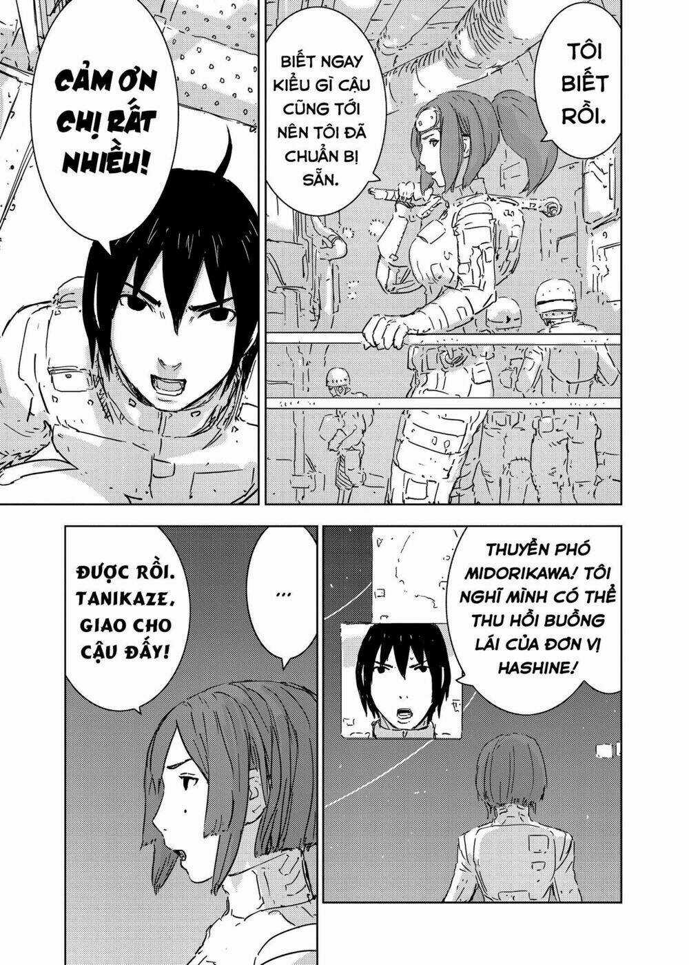 Sidonia No Kishi Chapter 61 trang 22