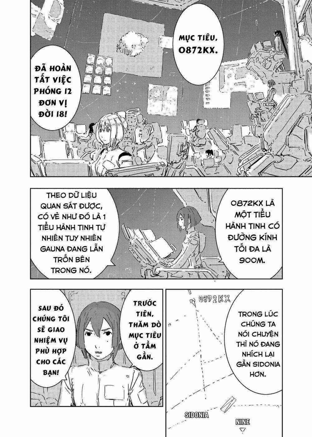 Sidonia No Kishi Chapter 61 trang 9