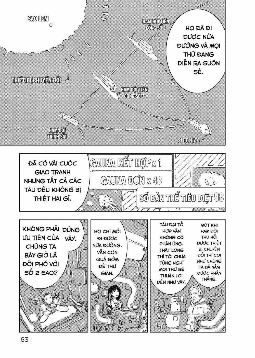 Sidonia No Kishi Chapter 67 trang 8