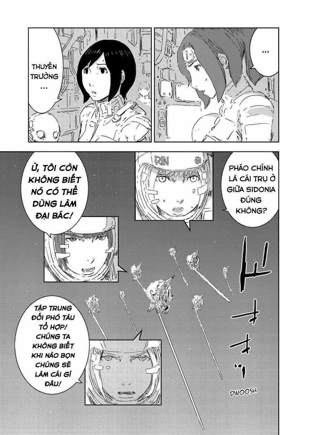 Sidonia No Kishi Chapter 74 trang 10