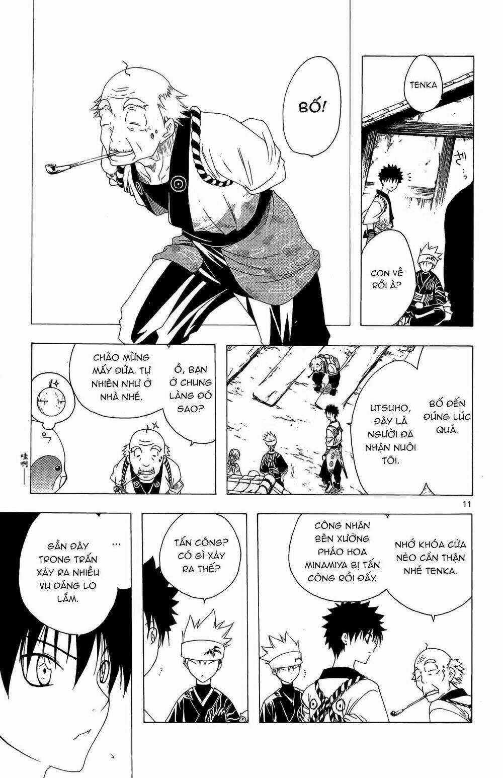 Siêu Đạo Tặc Utsuho Chapter 36 trang 10