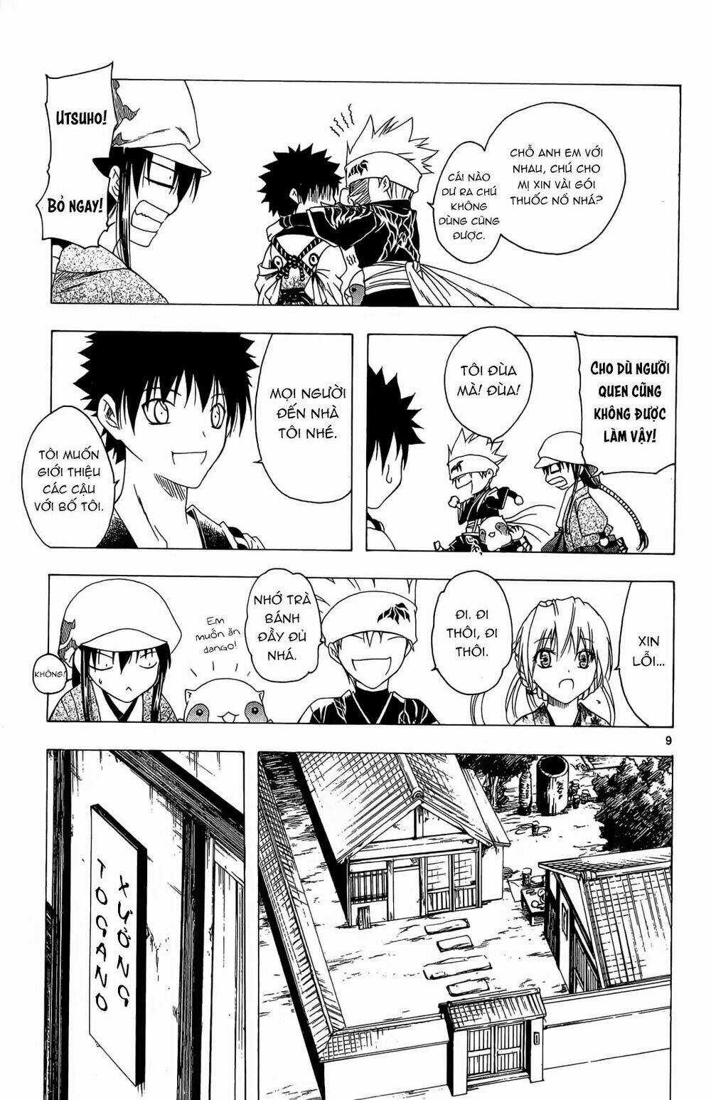 Siêu Đạo Tặc Utsuho Chapter 36 trang 8