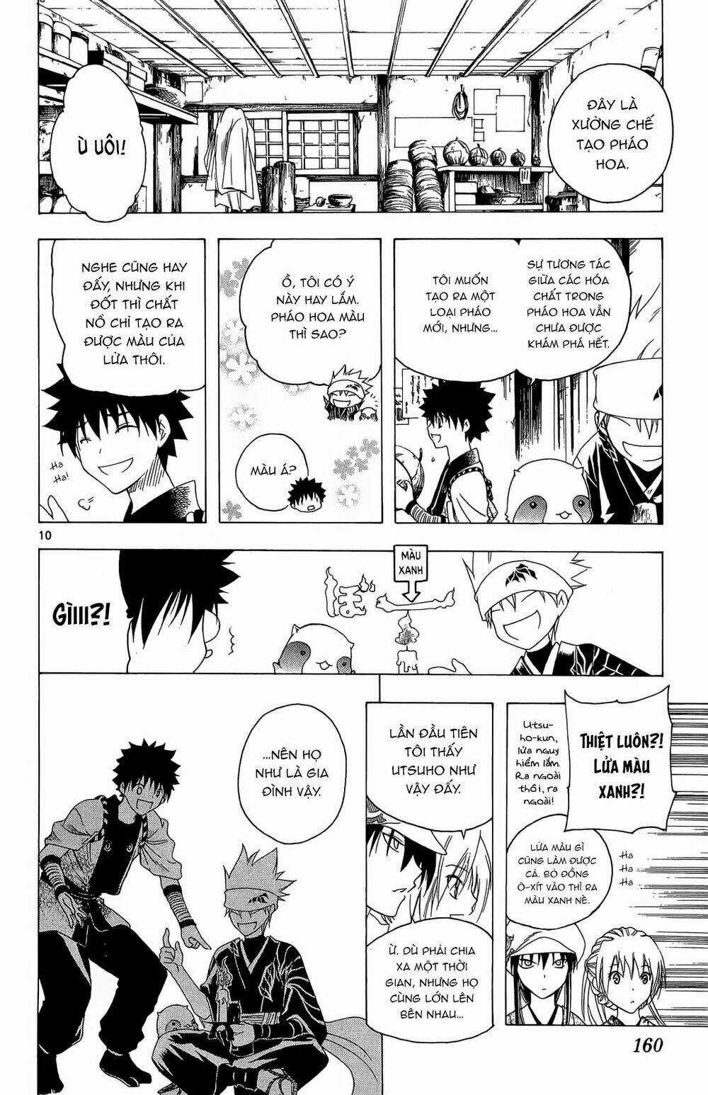 Siêu Đạo Tặc Utsuho Chapter 36 trang 9