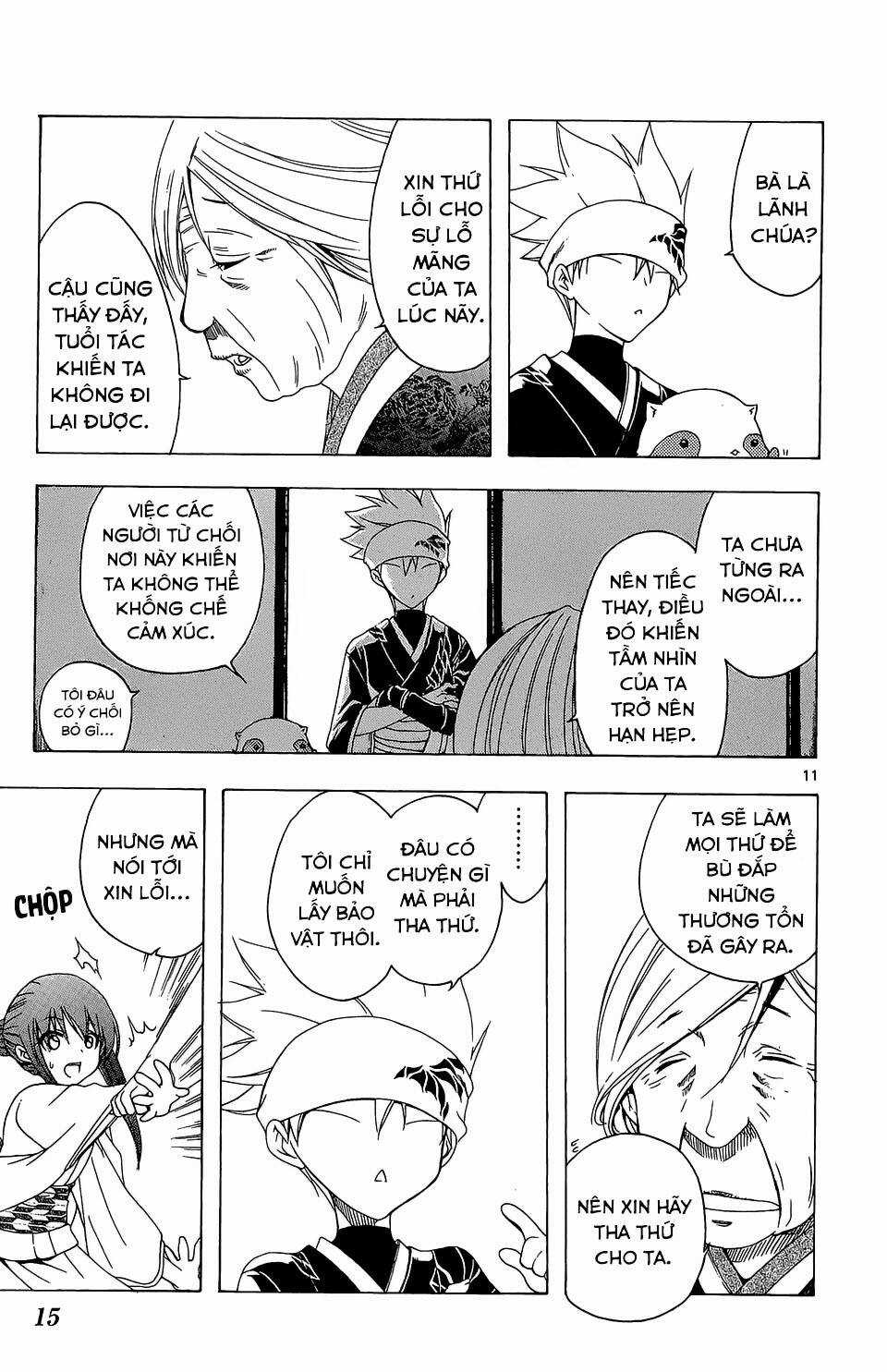 Siêu Đạo Tặc Utsuho Chapter 58 trang 11