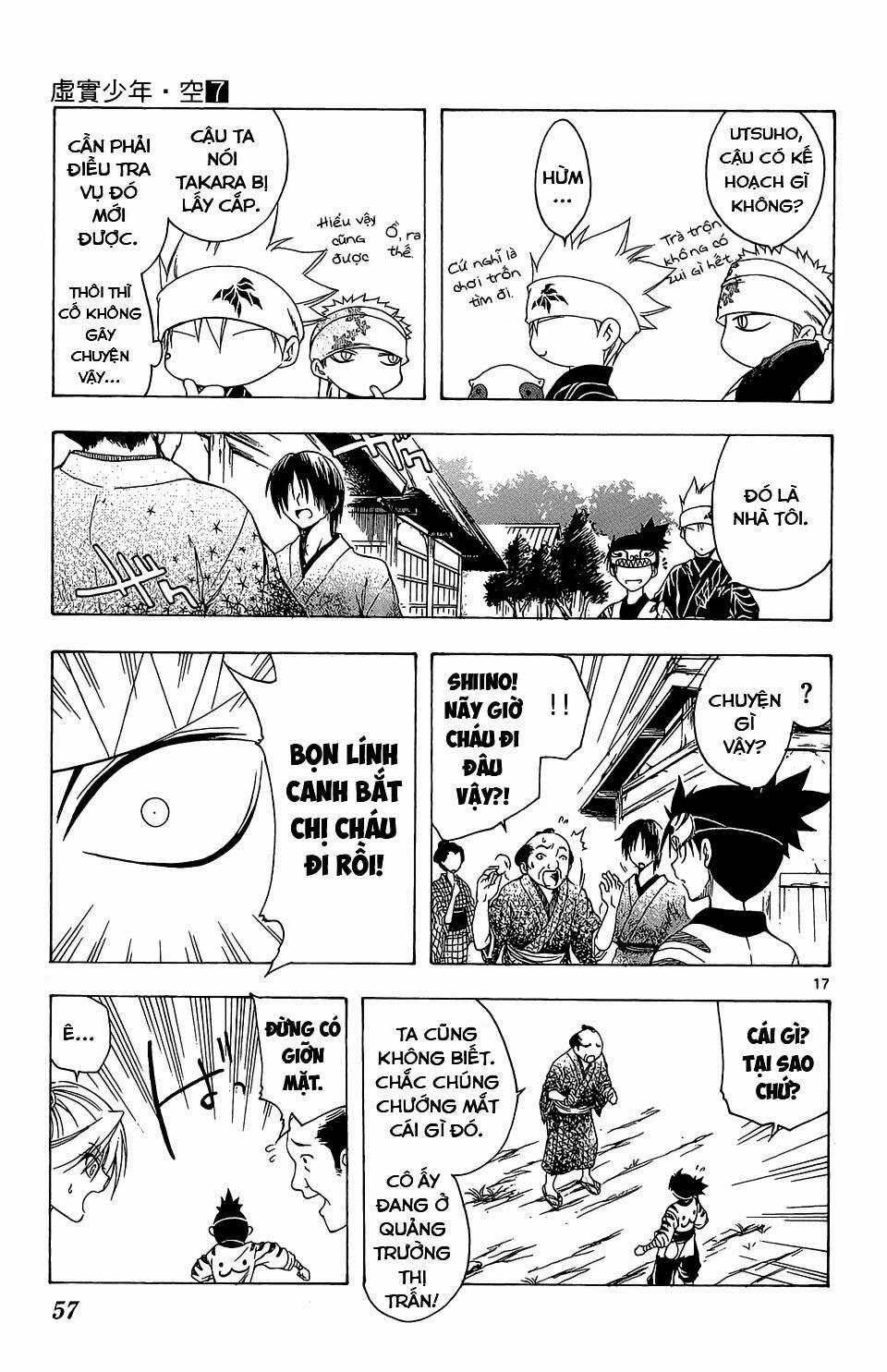 Siêu Đạo Tặc Utsuho Chapter 60 trang 17