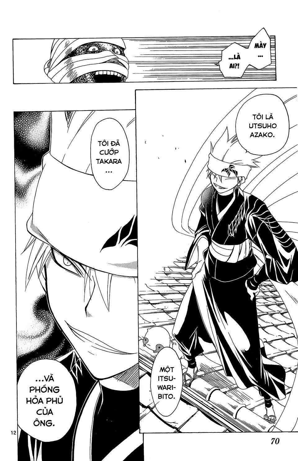 Siêu Đạo Tặc Utsuho Chapter 61 trang 12