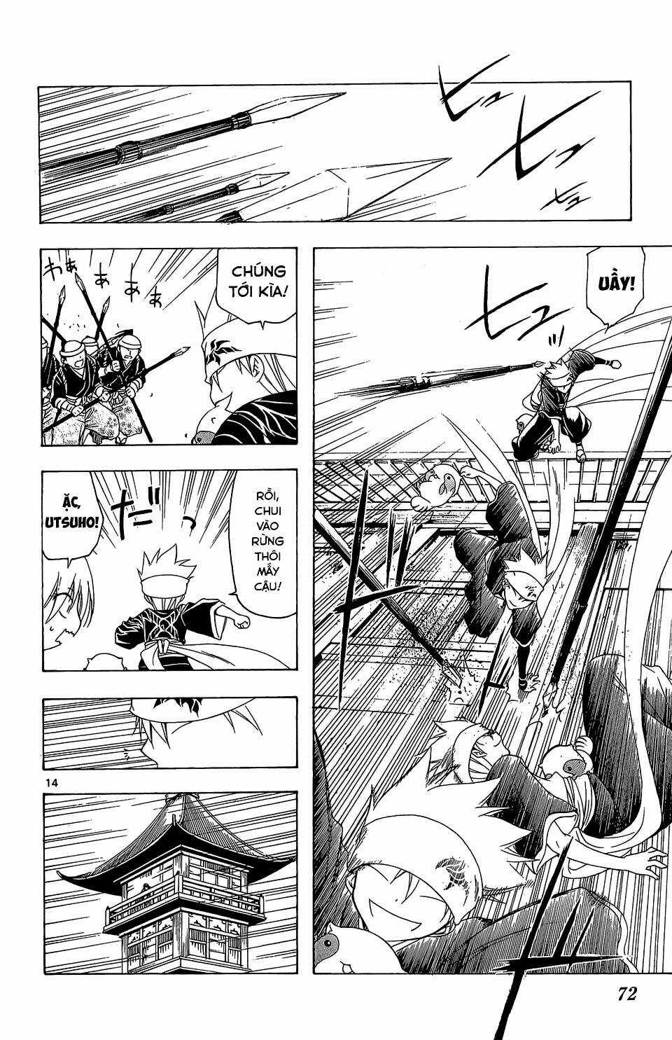 Siêu Đạo Tặc Utsuho Chapter 61 trang 14