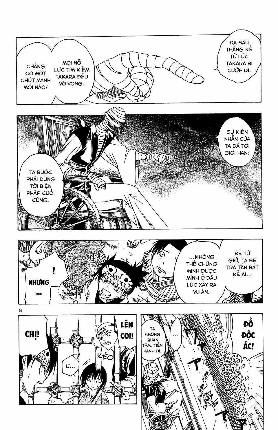 Siêu Đạo Tặc Utsuho Chapter 61 trang 8