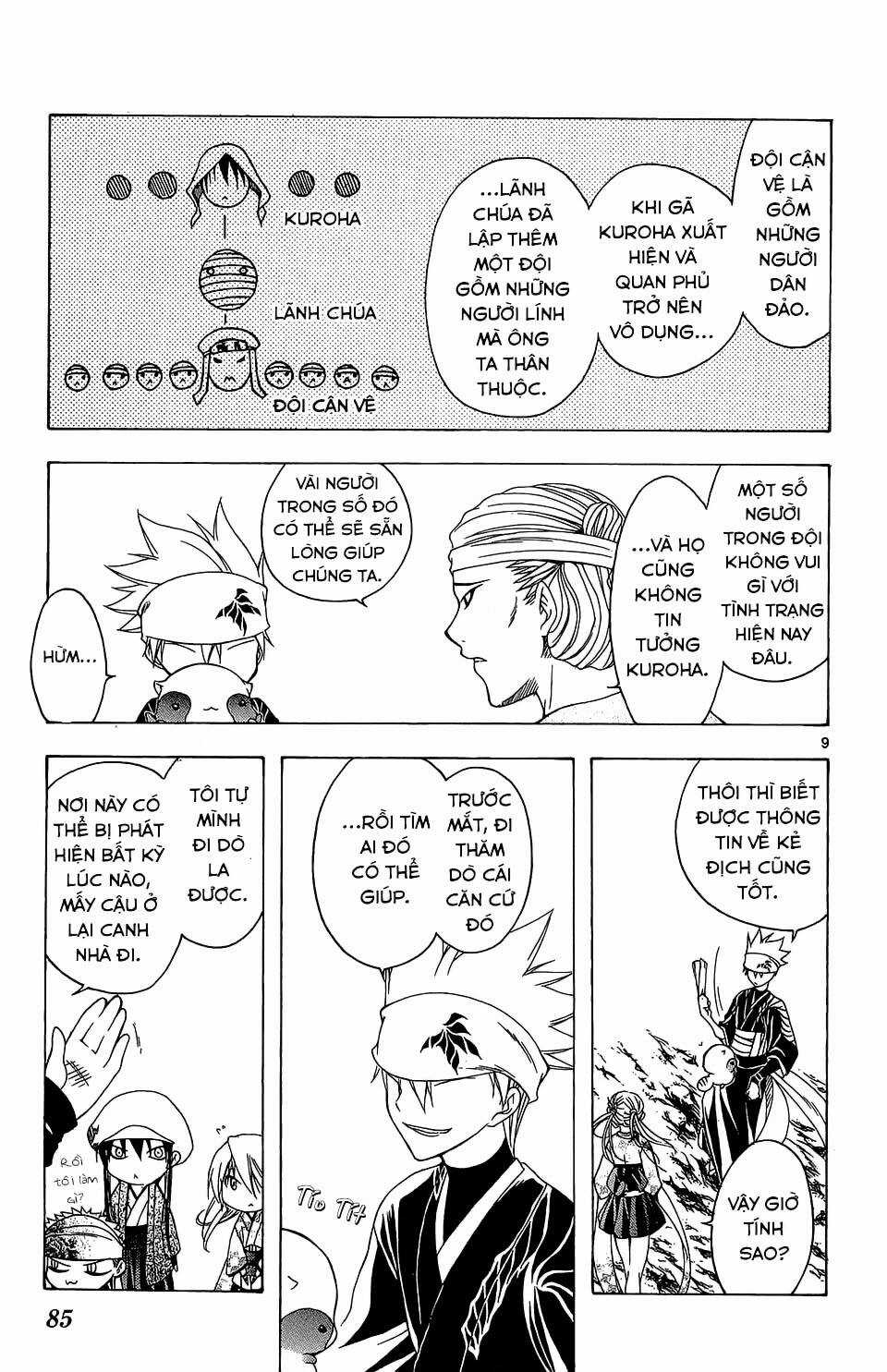 Siêu Đạo Tặc Utsuho Chapter 62 trang 9