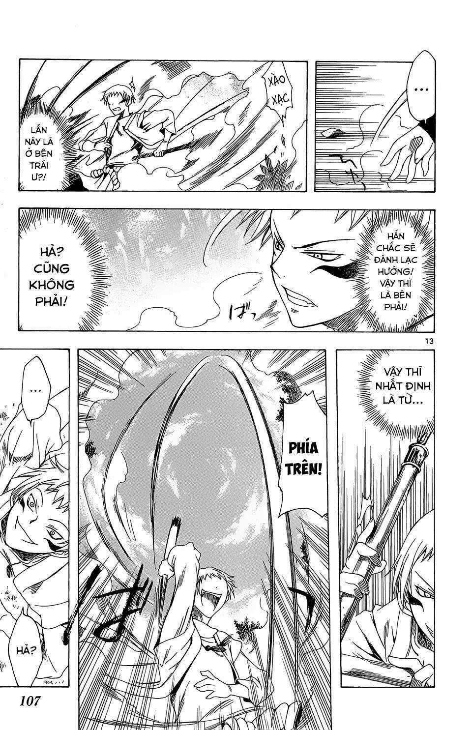 Siêu Đạo Tặc Utsuho Chapter 63 trang 13