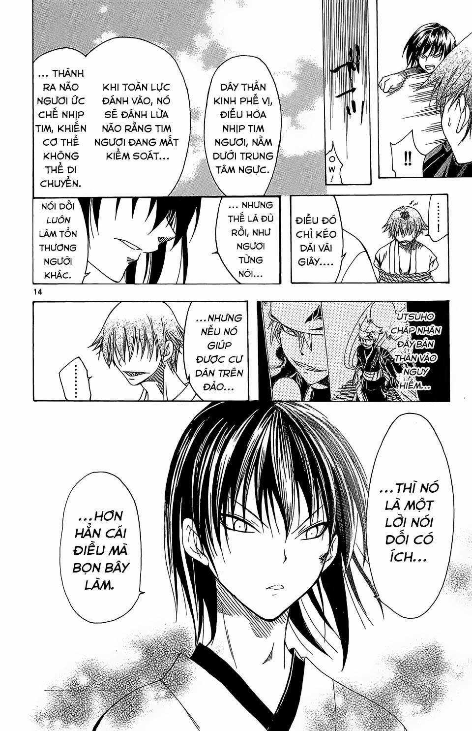 Siêu Đạo Tặc Utsuho Chapter 64 trang 14