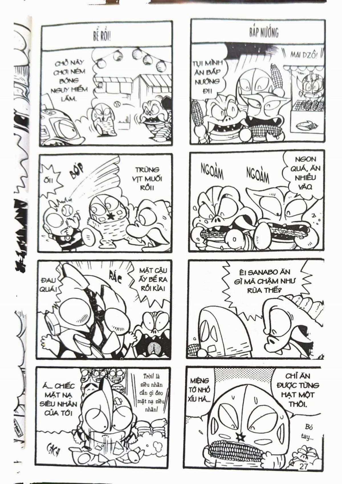 Siêu nhân Hột vịt muối / Hành tinh thú Chapter 3 trang 20