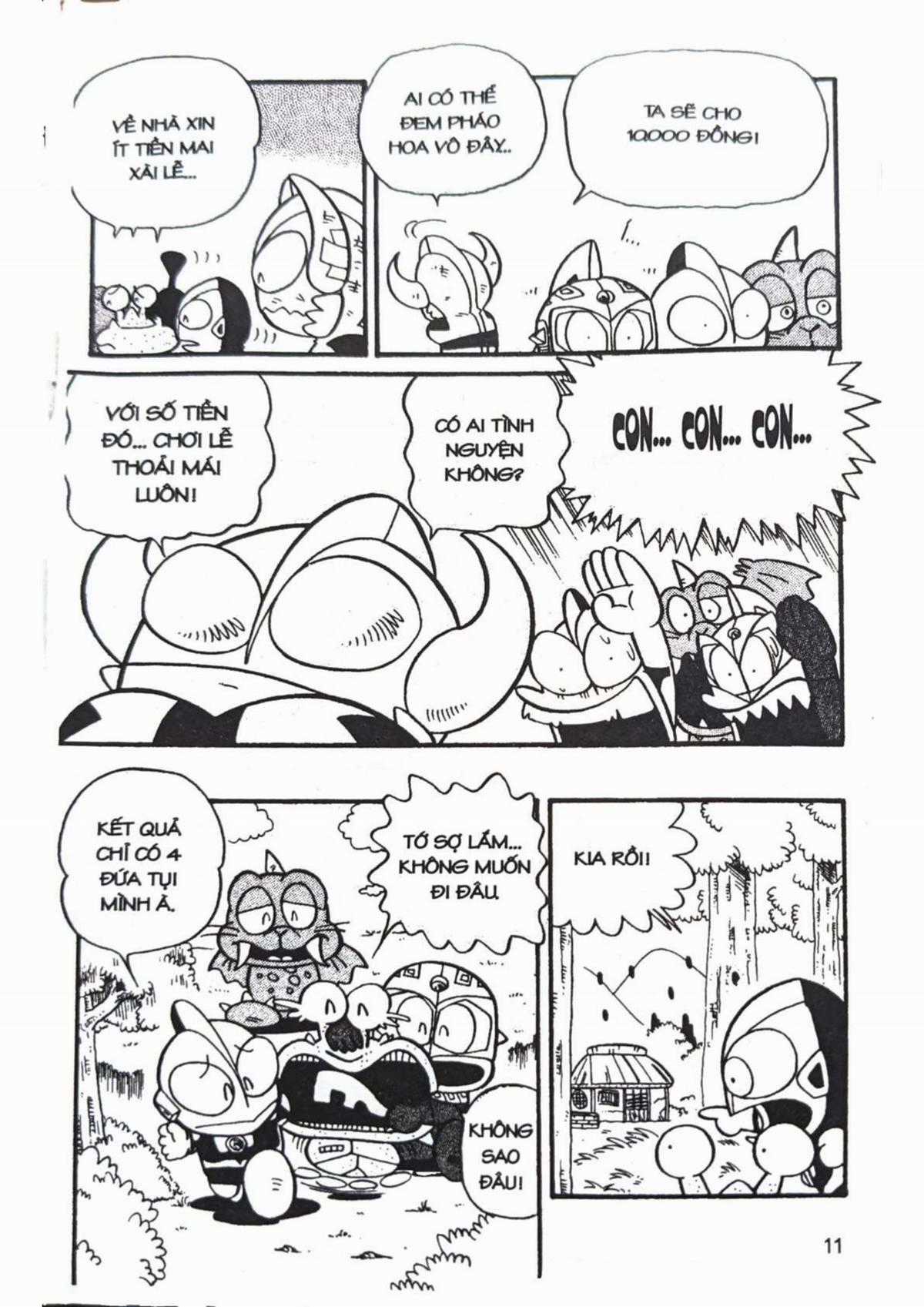 Siêu nhân Hột vịt muối / Hành tinh thú Chapter 3 trang 4