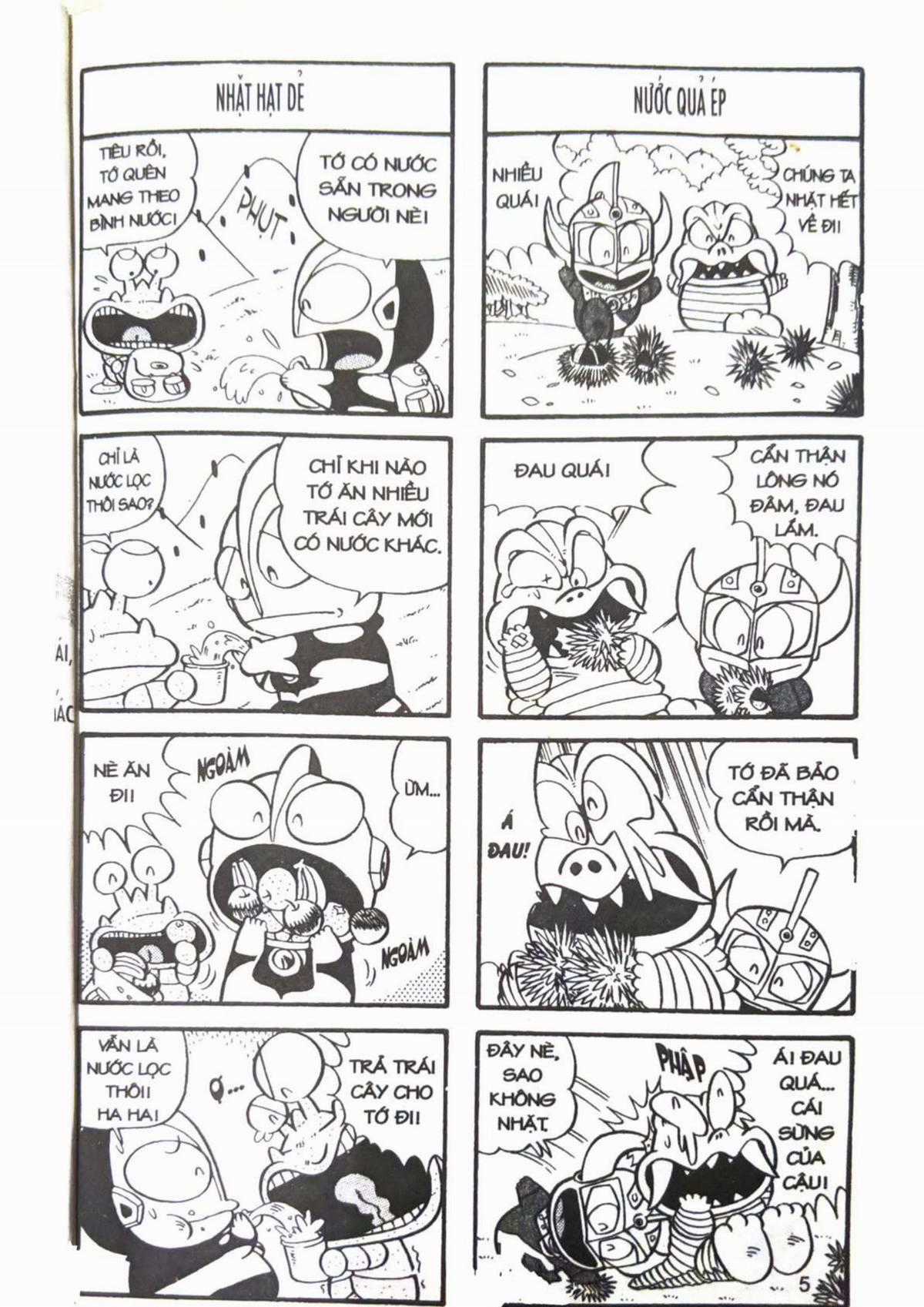 Siêu nhân Hột vịt muối / Hành tinh thú Chapter 4 trang 12