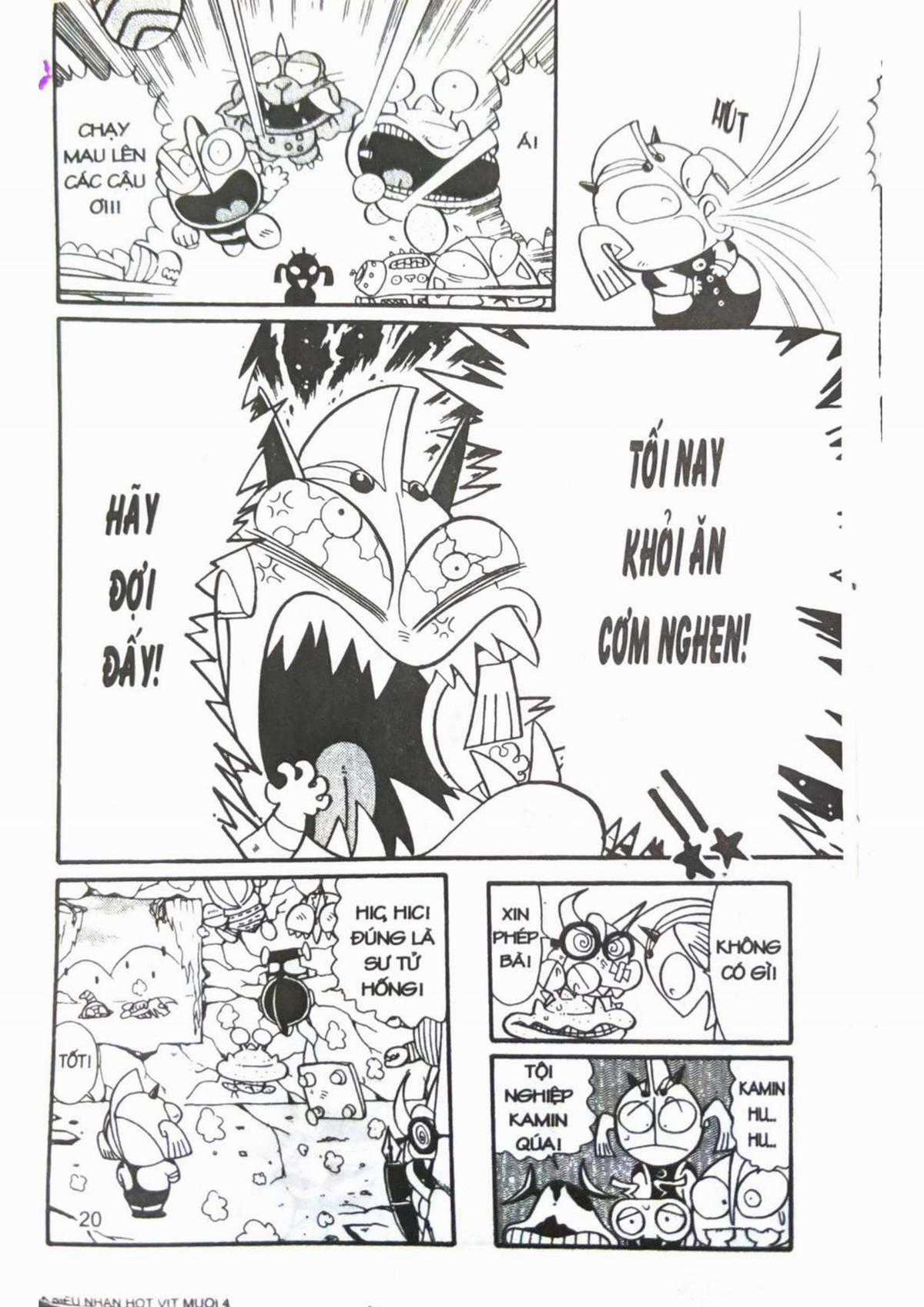 Siêu nhân Hột vịt muối / Hành tinh thú Chapter 4 trang 7