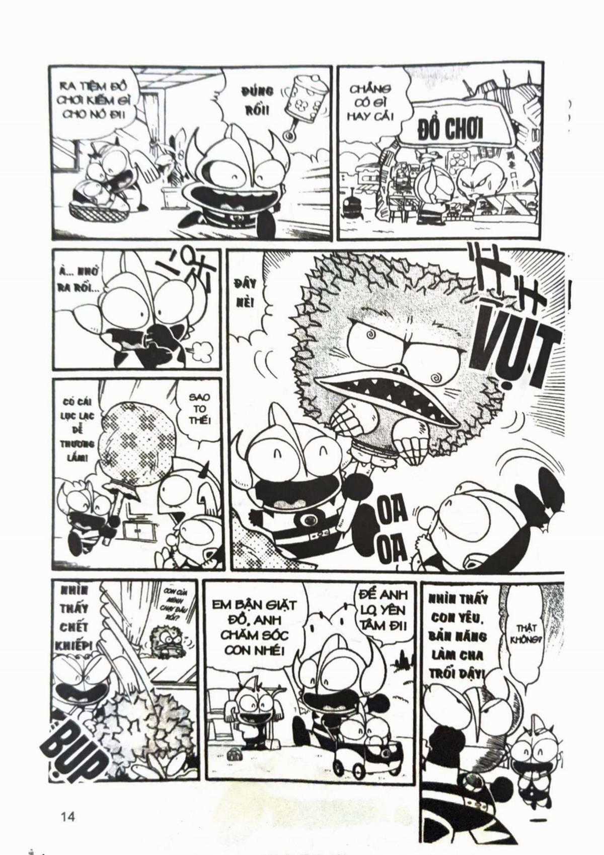 Siêu nhân Hột vịt muối / Hành tinh thú Chapter 5 trang 13