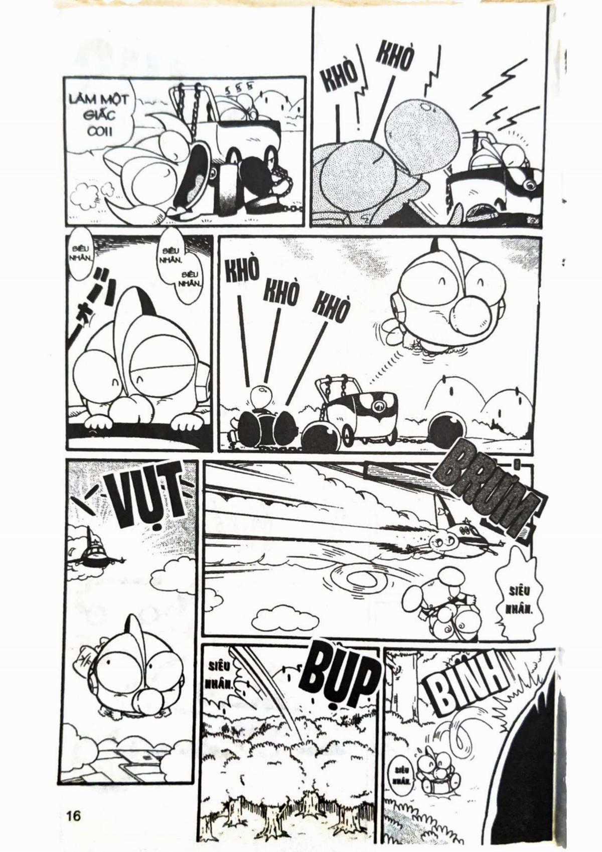 Siêu nhân Hột vịt muối / Hành tinh thú Chapter 5 trang 15