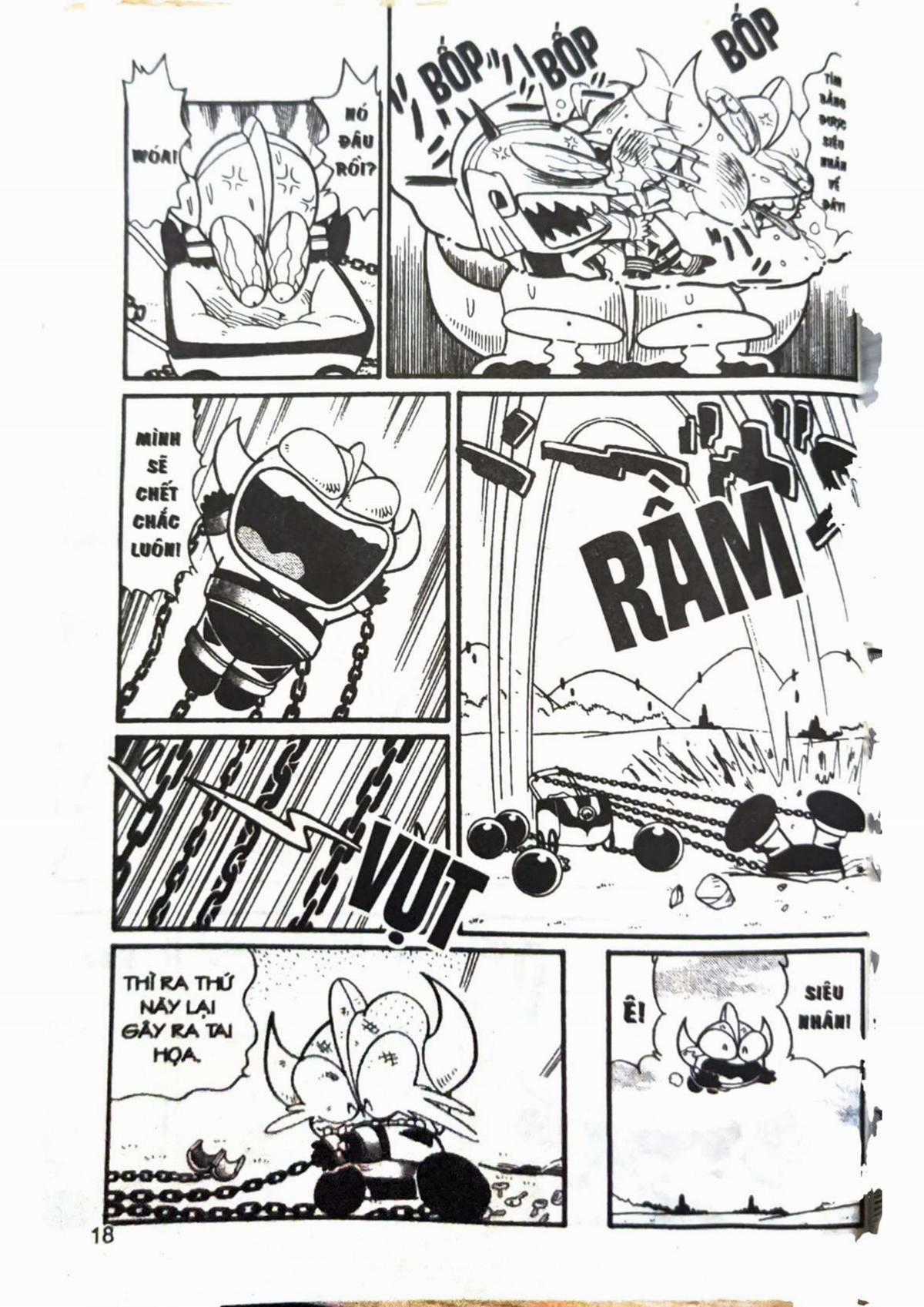 Siêu nhân Hột vịt muối / Hành tinh thú Chapter 5 trang 17