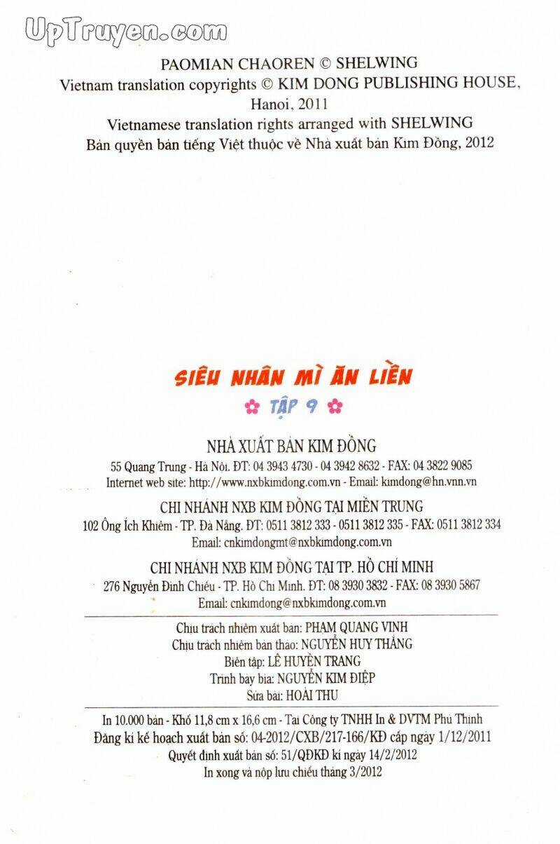 Siêu Nhân Mì Ăn Liền Chapter 9 trang 137