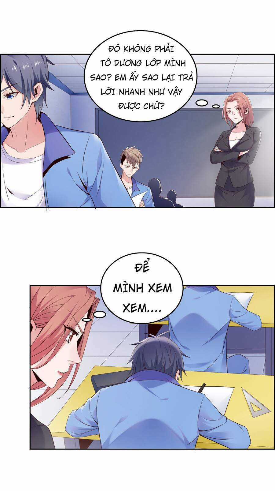 Siêu Thần Hẹn Hò Cùng Hoa Khôi Chapter 1 trang 56