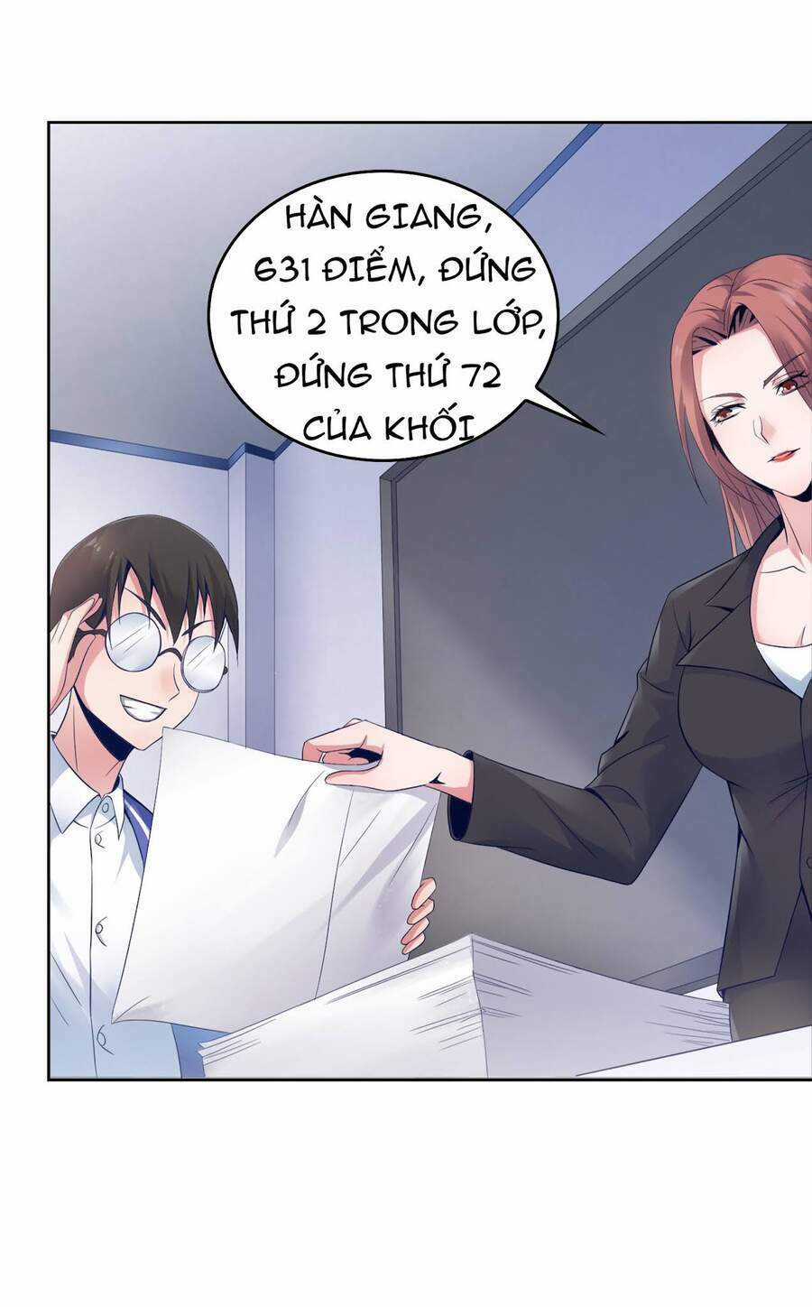 Siêu Thần Hẹn Hò Cùng Hoa Khôi Chapter 1 trang 67