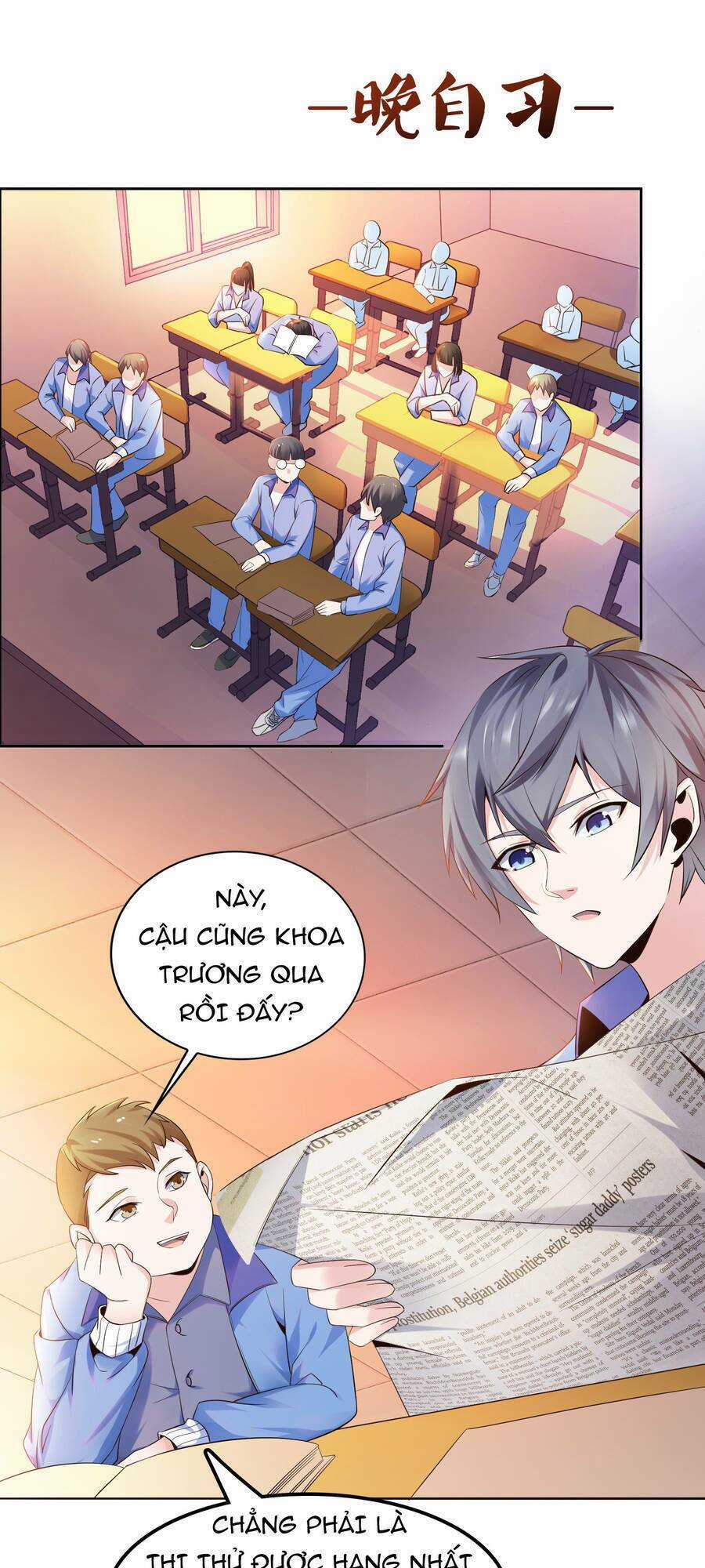 Siêu Thần Hẹn Hò Cùng Hoa Khôi Chapter 10 trang 2