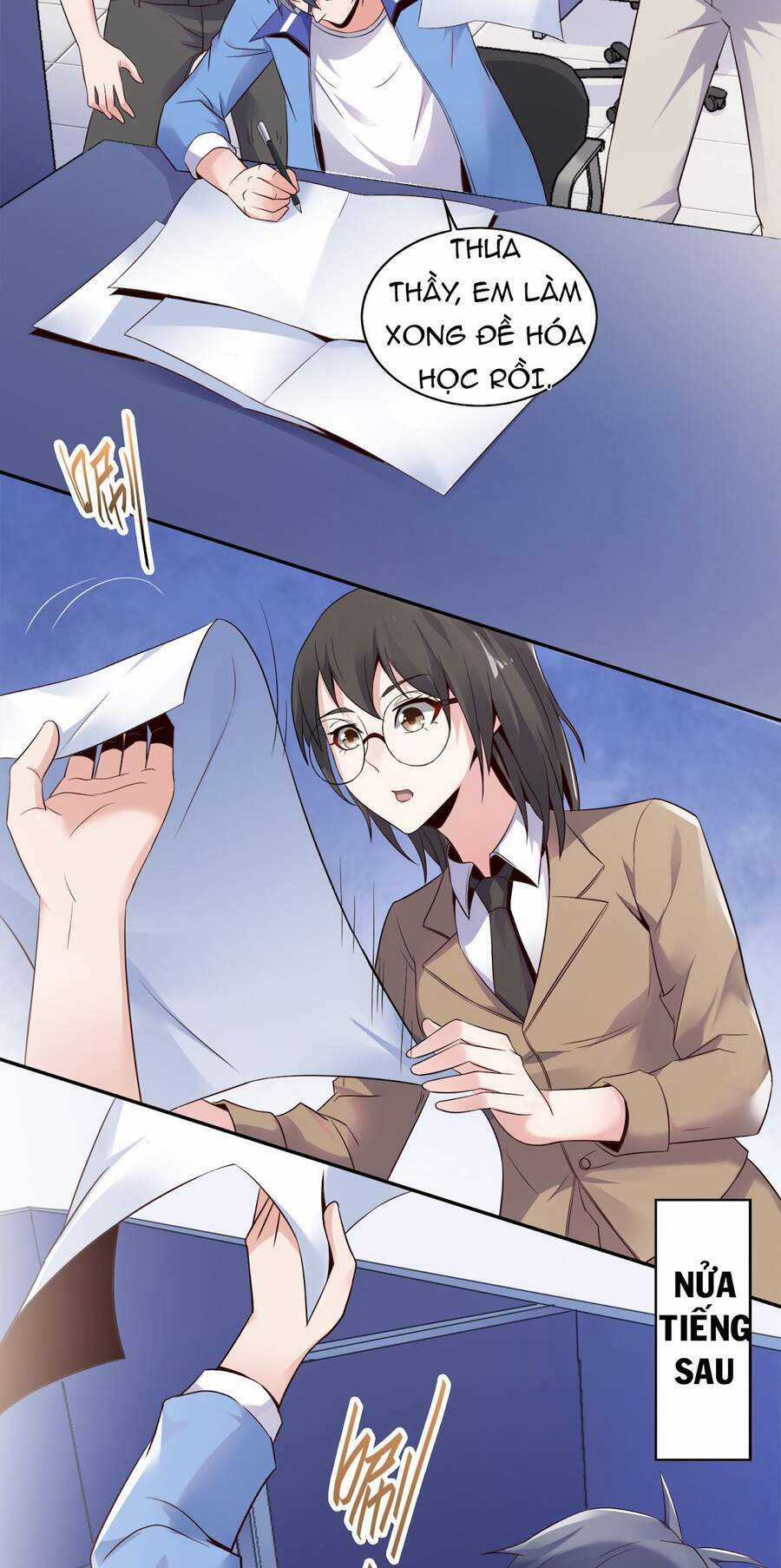 Siêu Thần Hẹn Hò Cùng Hoa Khôi Chapter 2 trang 43