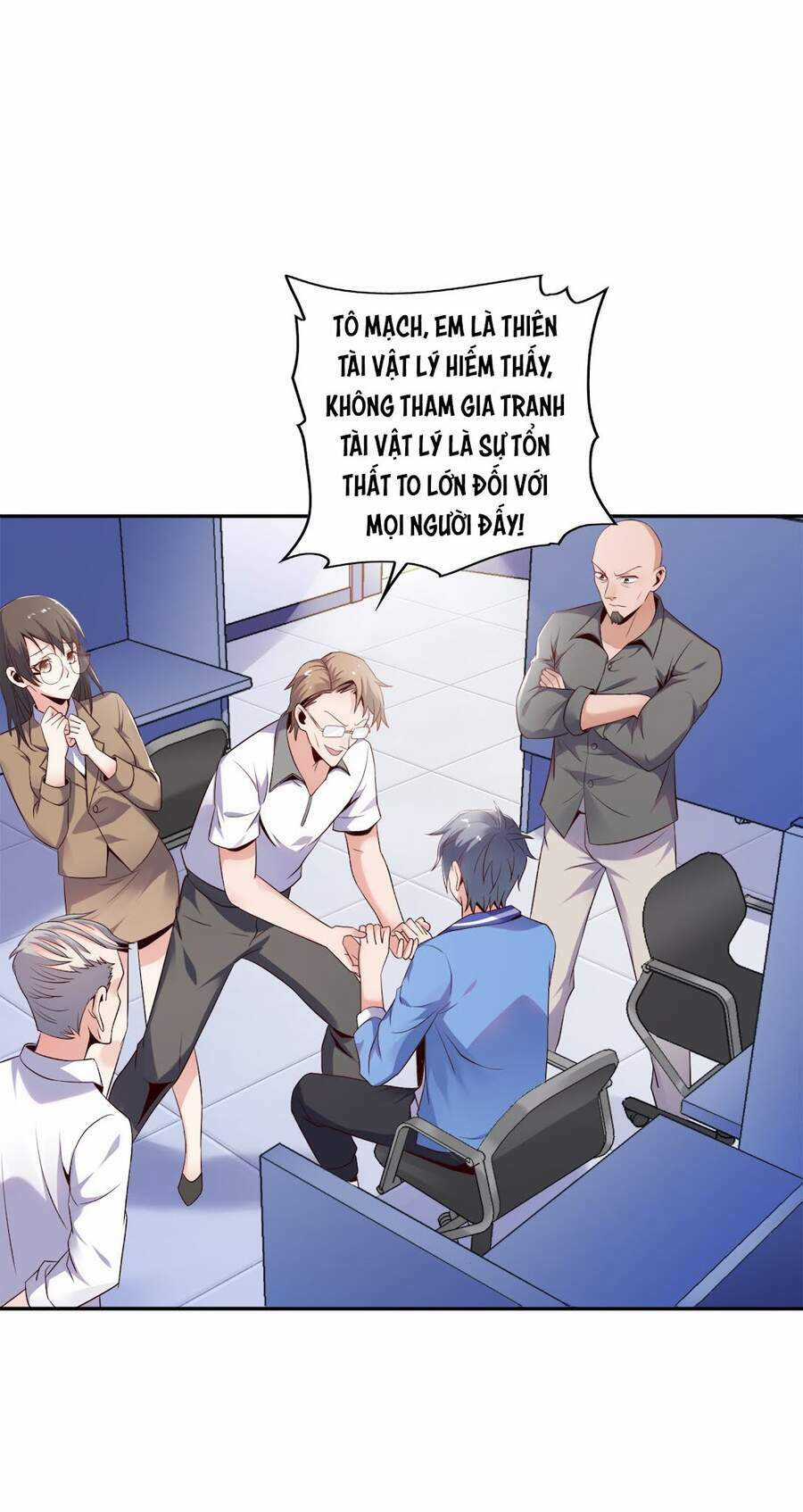 Siêu Thần Hẹn Hò Cùng Hoa Khôi Chapter 3 trang 4