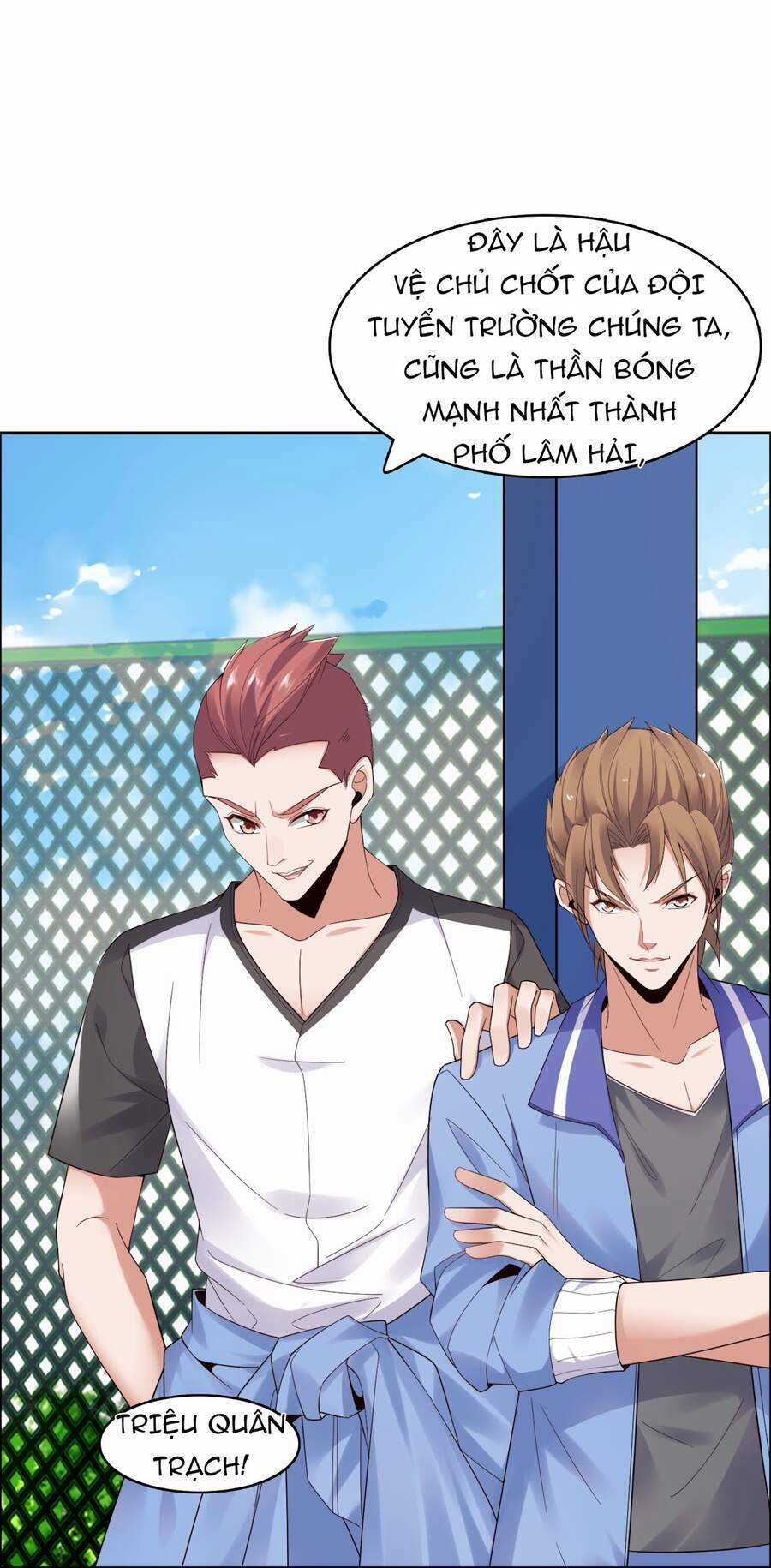 Siêu Thần Hẹn Hò Cùng Hoa Khôi Chapter 6 trang 22