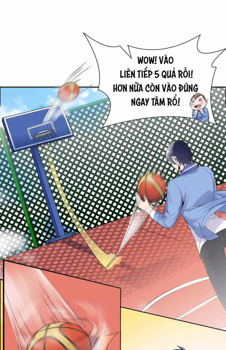 Siêu Thần Hẹn Hò Cùng Hoa Khôi Chapter 6 trang 54