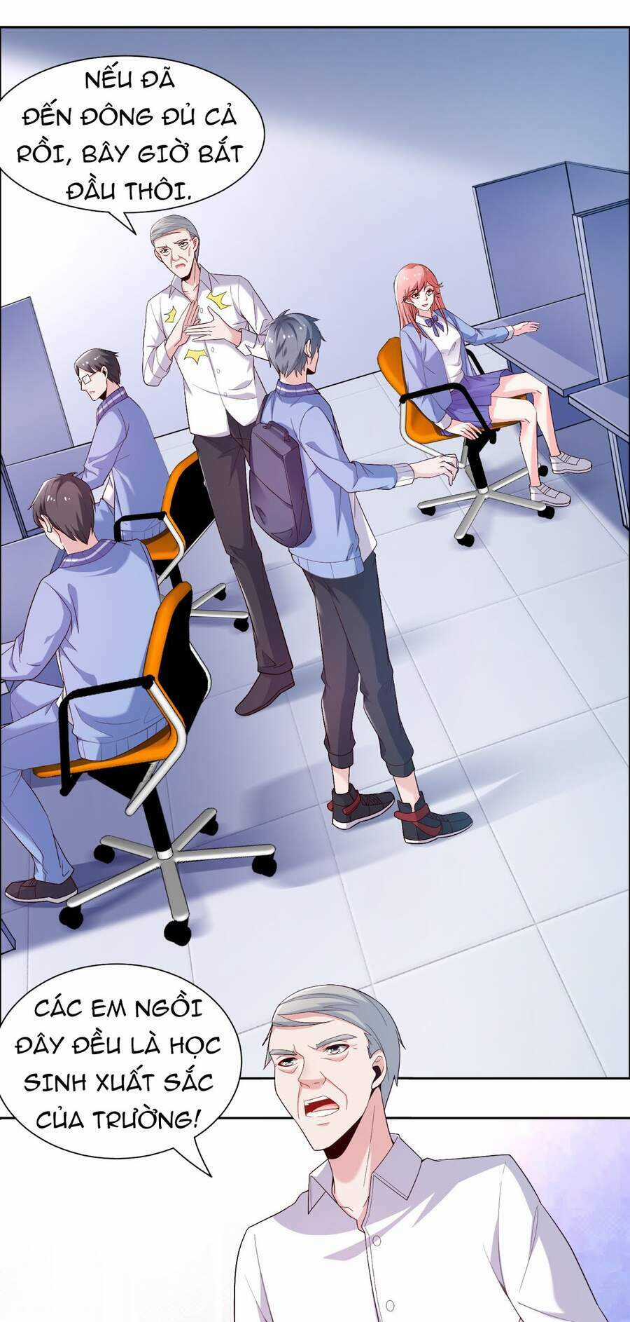 Siêu Thần Hẹn Hò Cùng Hoa Khôi Chapter 7 trang 18