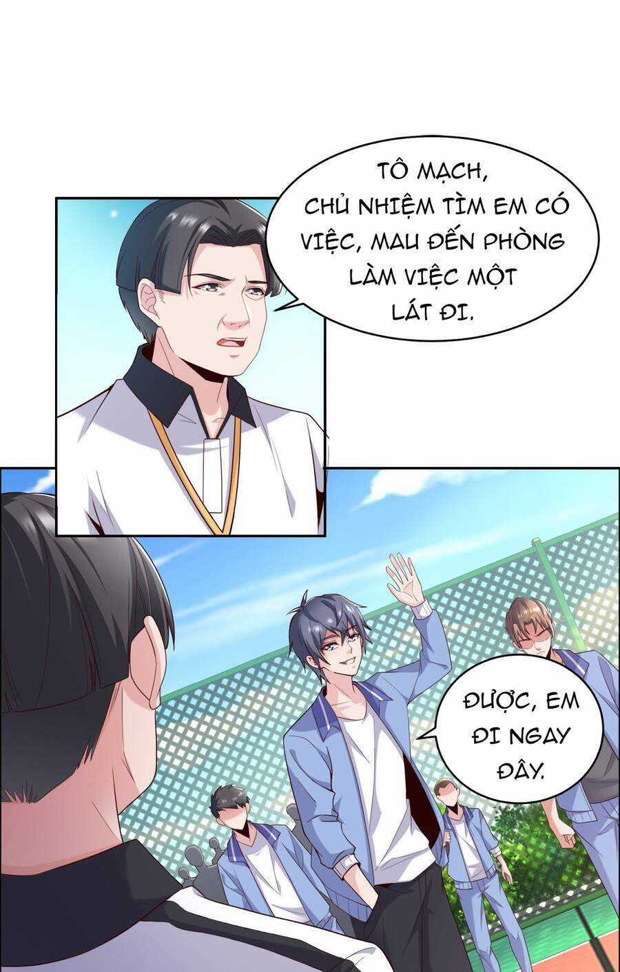 Siêu Thần Hẹn Hò Cùng Hoa Khôi Chapter 7 trang 9