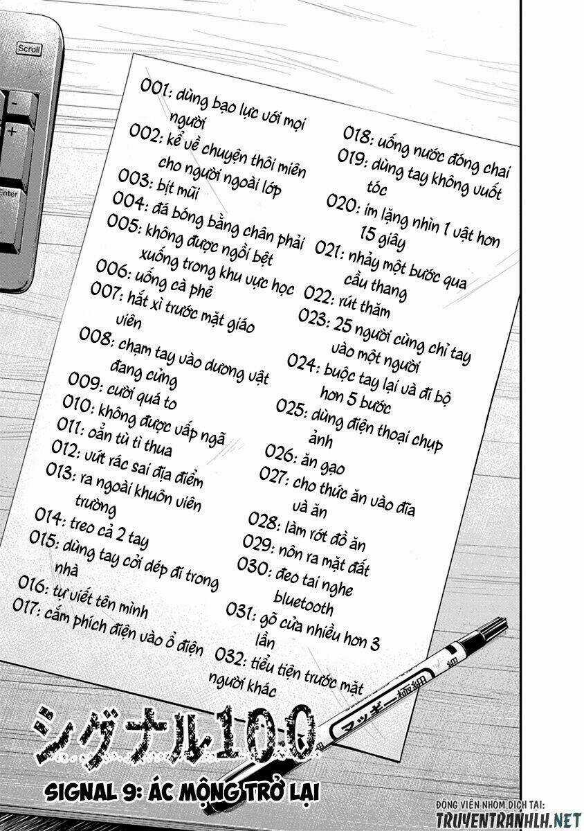 Signal 100 Chapter 9 trang 2