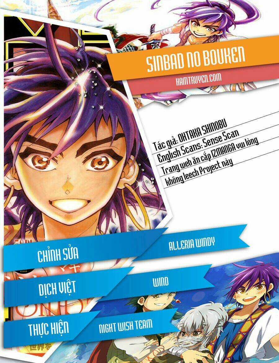 Sinbad No Bouken Chapter 31 trang 1