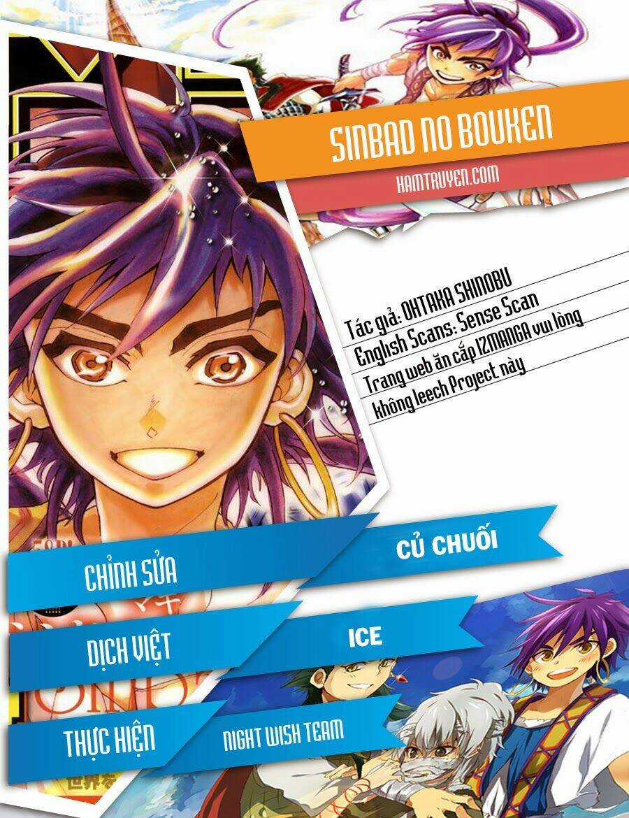 Sinbad No Bouken Chapter 56 trang 0