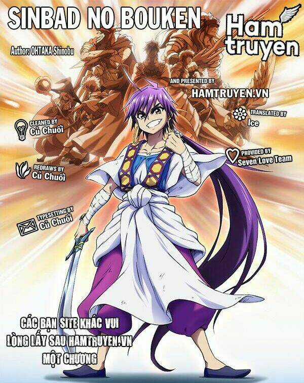 Sinbad No Bouken Chapter 65 trang 0