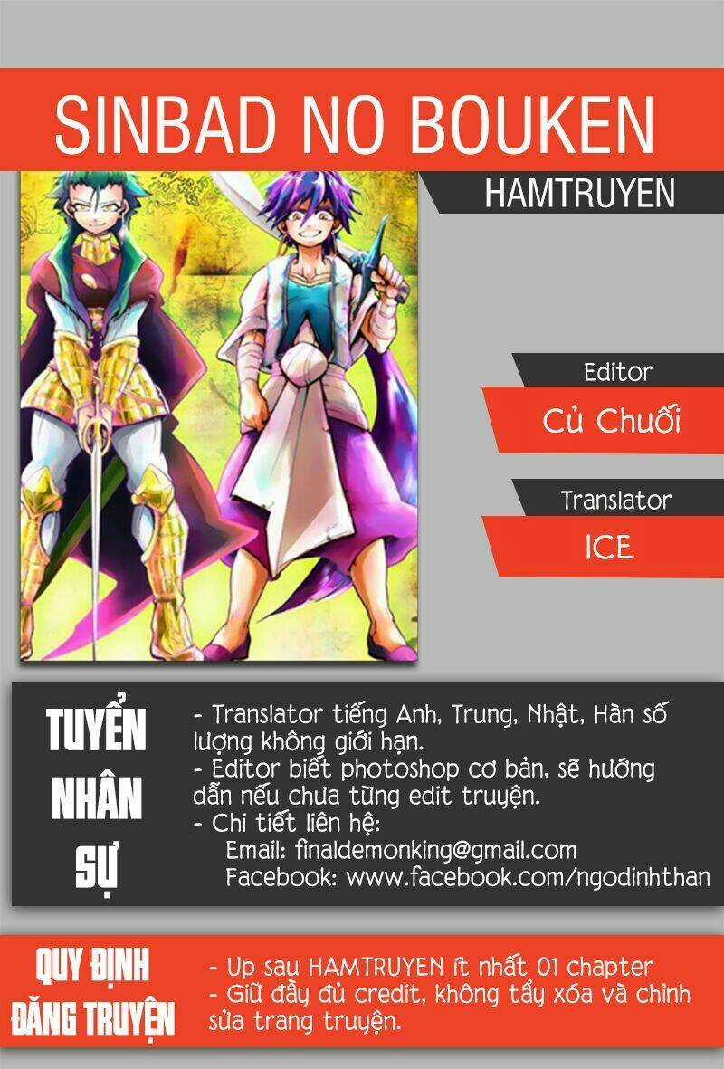 Sinbad No Bouken Chapter 89 trang 0