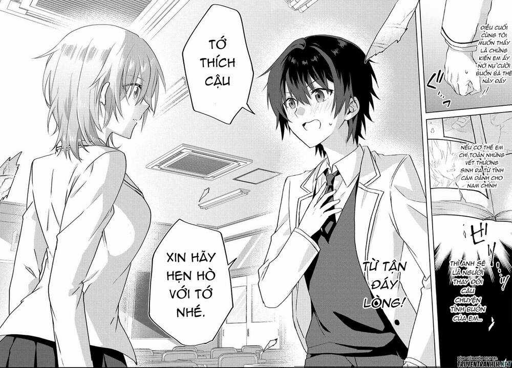 Since I’ve Entered the World of Romantic Comedy Manga, I’ll Do My Best to Make the Losing Heroine Happy. Chapter 1 trang 18