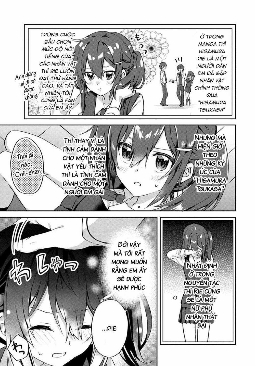 Since I’ve Entered the World of Romantic Comedy Manga, I’ll Do My Best to Make the Losing Heroine Happy. Chapter 2.2 trang 10
