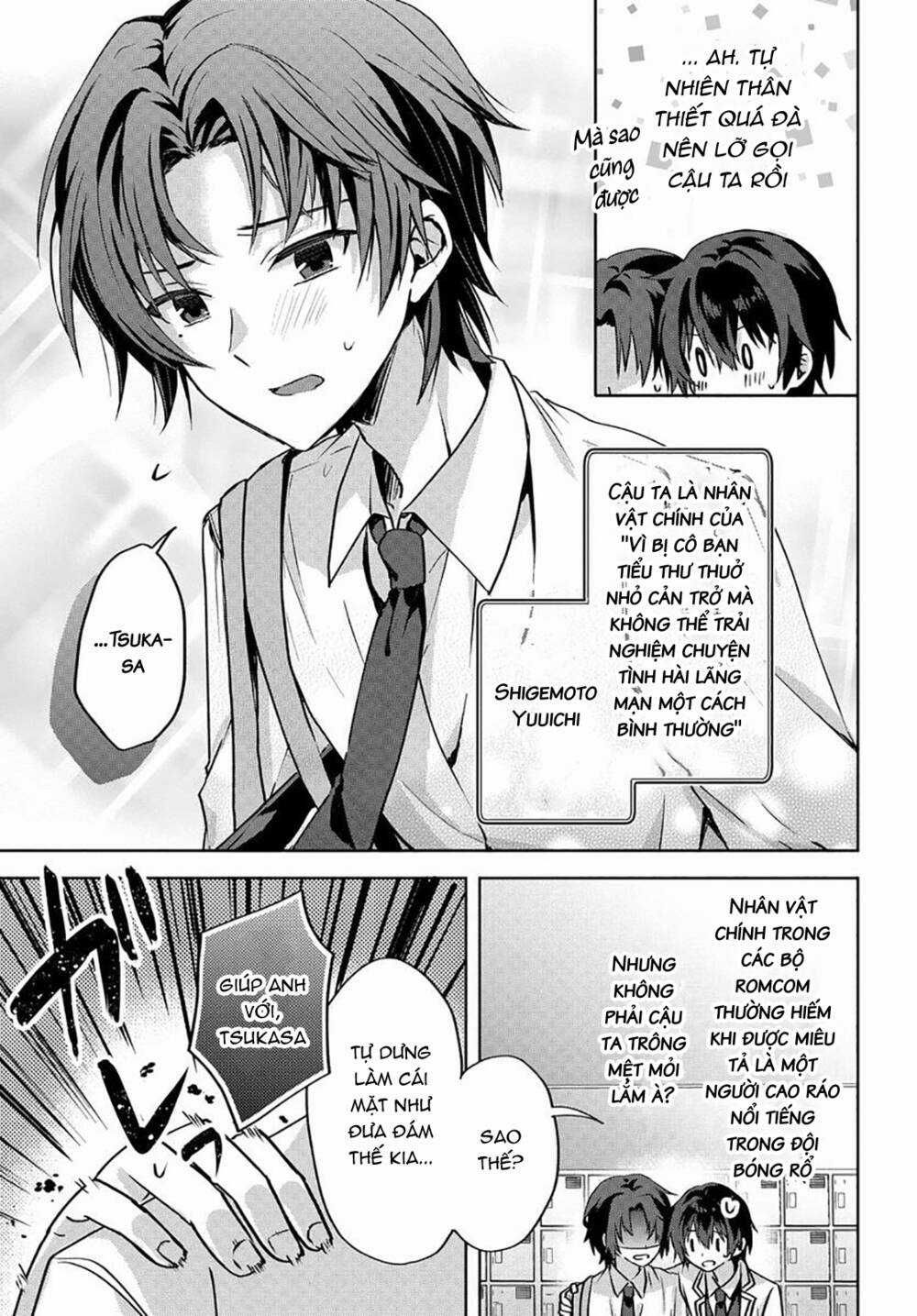 Since I’ve Entered the World of Romantic Comedy Manga, I’ll Do My Best to Make the Losing Heroine Happy. Chapter 2.2 trang 14