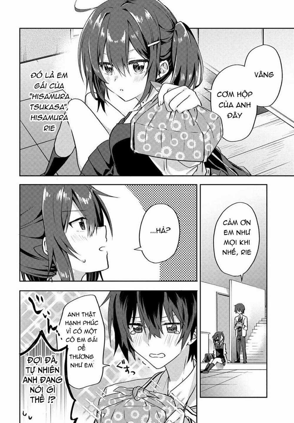 Since I’ve Entered the World of Romantic Comedy Manga, I’ll Do My Best to Make the Losing Heroine Happy. Chapter 2.2 trang 9