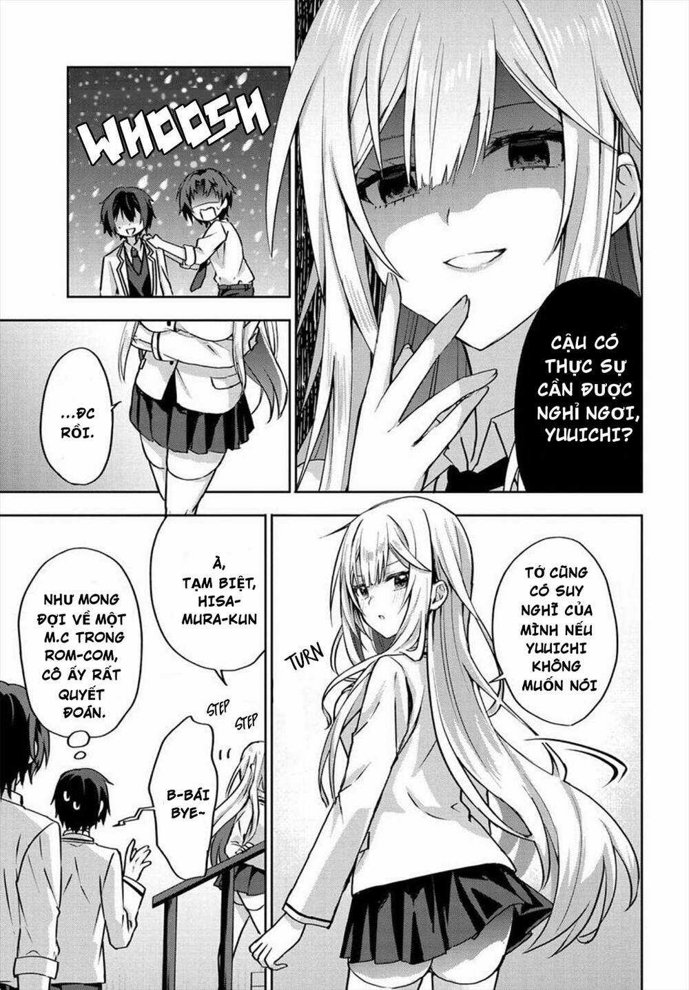 Since I’ve Entered the World of Romantic Comedy Manga, I’ll Do My Best to Make the Losing Heroine Happy. Chapter 3.1 trang 12