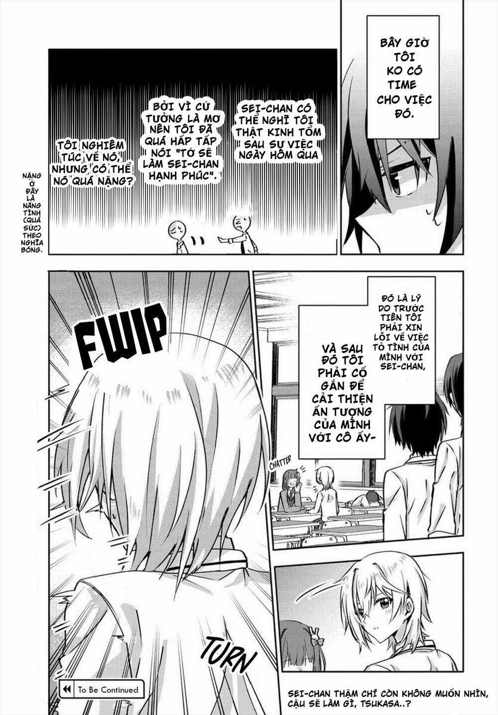 Since I’ve Entered the World of Romantic Comedy Manga, I’ll Do My Best to Make the Losing Heroine Happy. Chapter 3.1 trang 14