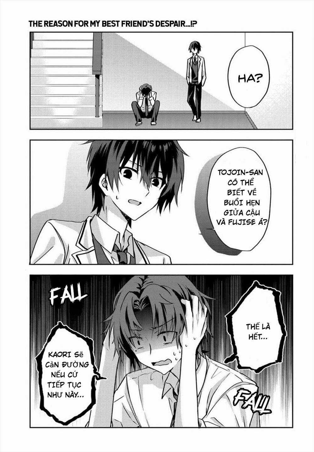 Since I’ve Entered the World of Romantic Comedy Manga, I’ll Do My Best to Make the Losing Heroine Happy. Chapter 3.1 trang 2